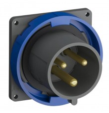 Вилка с прямым фланцем Easy&Safe 232EBU6W,32A,2P+E,IP67,6ч2CMA101275R1000 ABB