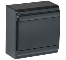 Корпус пластиковый навесной на 6 модулей ЩРН-П-6 PRIME черный IP41  MKP13-N-01-06-41-K02  IEK