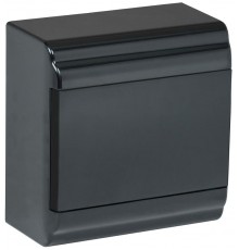 Корпус пластиковый навесной на 6 модулей ЩРН-П-6 PRIME черный IP41  MKP13-N-01-06-41-K02  IEK
