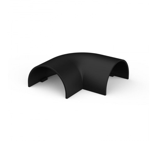 MultiSet Угол плоский для кабель-канала 20х12 Антрацит  IMT20123BK  SE