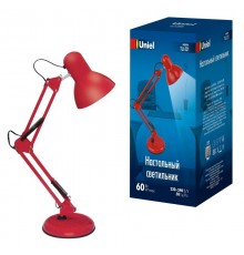 Светильник настольный TLI-221 RED E27 цоколь Е27 60W, Красный  UL-00002121  Uniel