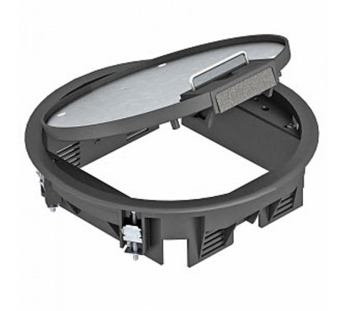 Лючок GESR4U (универсальный) 6xModul45 (полиамид,черный) (GESR4 U 9011)  7405440  OBO Bettermann