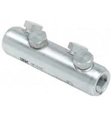 Гильза алюминиевая механическая со срывными болтами АМГ 70-240 до 35 кВ  UZA-29-S70-S240-35  IEK