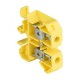 Колодка клеммная JXB-16/35 желтая EKF PROxima  plc-jxb-16/35y  EKF