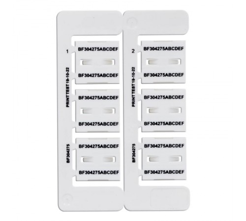 Маркировка бабочка Dкаб=4.2-7.5мм L=30мм  BF304275  DKC