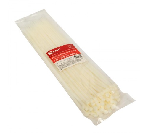 Хомут нейлоновый 4,8х350 (уп./100шт) EKF Simple  plc-c-4.8x350  EKF