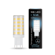 Лампа светодиодная LED 5Вт G9 AC185-265В 4100К керамика  107309205  Gauss