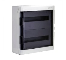 Щиток настенный с дверцей 36 мод.,IP65, серый, с клеммным блоком 63А  RB36W6TGD  DKC