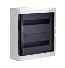 Щиток настенный с дверцей 36 мод.,IP65, серый, с клеммным блоком 63А  RB36W6TGD  DKC