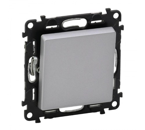 Valena LIFE DIY Алюминий Переключатель перекрестный 1-клавишный 10А 250В  752607  Legrand