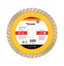 Диск алмазный отрезной Turbo волна 125x22.2x2x10 мм  KR-90-0131  Kranz
