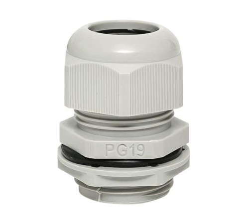 Сальник PG19 IP54 (2 шт) d отв. 23 мм / d провод. 12-15 мм PROxima  plc-pg-19-2-r  EKF