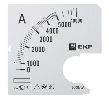 Шкала сменная для A721 5000/5А-1,5 PROxima  s-a721-5000  EKF
