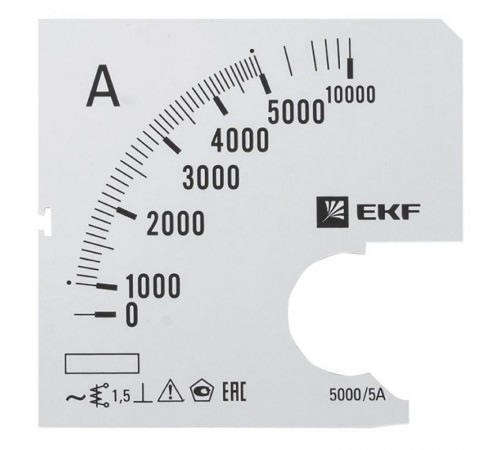 Шкала сменная для A721 5000/5А-1,5 PROxima  s-a721-5000  EKF