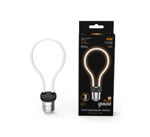 Лампа светодиодная LED Filament Bulbless A72 Milky E27 4W 330lm 2700K 72*160mm 1/10/100  1004802104  Gauss