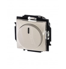 ABB Basic 55 Сл. кость Светорегулятор поворотно-нажимной 60-400 Вт для л/н  6515-0-0843   2CKA006515A0843  ABB