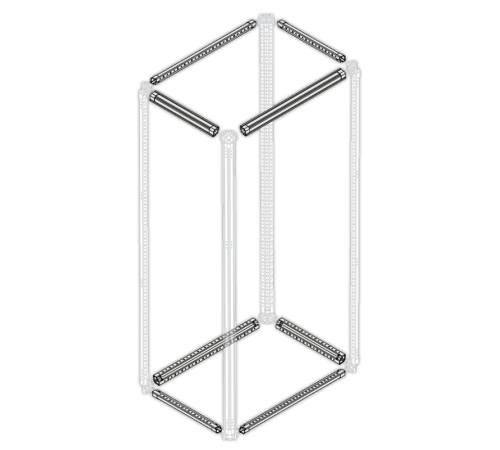 Профиль гальв.каркаса шкафа W=800мм(4шт)1STQ007042A0000  ABB