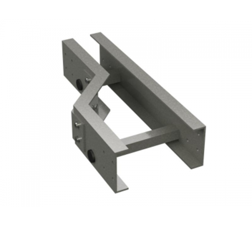 Переходник правосторонний Н=150, B=300, В1=150, стеклопластик  GLR15315R  DKC