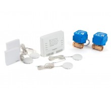 AquaBast Квартира 1/2"-RF Комплект защиты от протечки 2крана датчики  126  Бастион