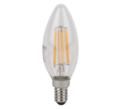 Лампа светодиодная  филаментная LSCLB75 6W/865 230VFILCL E14 10X1RU серия LED Star   4058075688001  OSRAM
