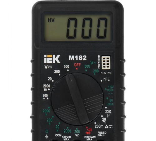 Мультиметр цифровой Compact M182   TMD-1S-182  IEK