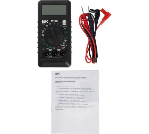 Мультиметр цифровой Compact M182   TMD-1S-182  IEK