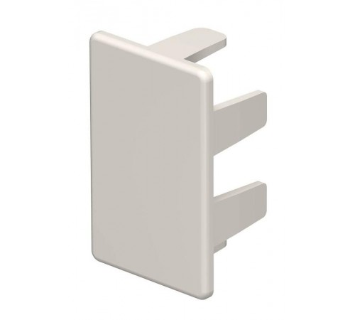 Торцевая заглушка кабельного канала WDK 25x40 мм (ПВХ,кремовый) (WDK HE25040CW)  6162541  OBO Bettermann