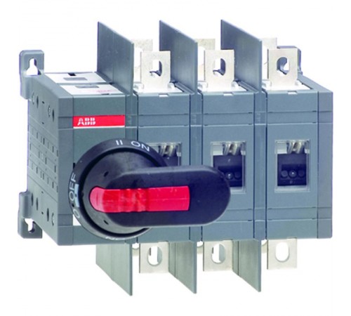 Реверсивный рубильник OT250E03WC до 250А 3-полюсный (без ручки у правления) с увеличенными межфазными расстояниями  1SCA022767R8790  ABB
