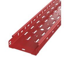 Лоток перфорированный Стандарт 150х50х3000 (0,7 мм) RAL 3000 (12 м/уп)  PR16.1902  Промрукав