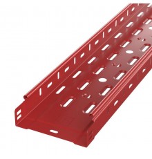 Лоток перфорированный Стандарт 150х50х3000 (0,7 мм) RAL 3000 (12 м/уп)  PR16.1902  Промрукав