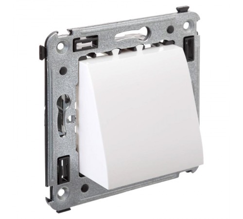 Вывод кабеля из стены "Avanti", "Белое облако"  4400983  DKC