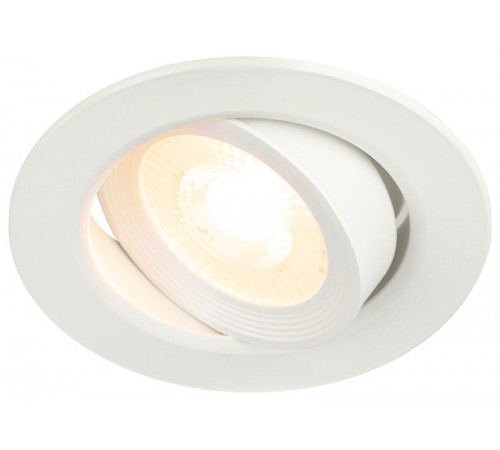 Светильник светодиодный встраиваемый KL LED 22A-5 3K WH LED круглый поворотн. LED SMD 5W 3000K белый  Б0037036  ЭРА