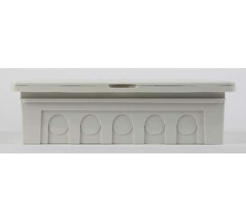 Корпус пластиковый ультратонкий встраиваемый с белой крышкой UNIQUE 13 модулей  Б0046854  ЭРА