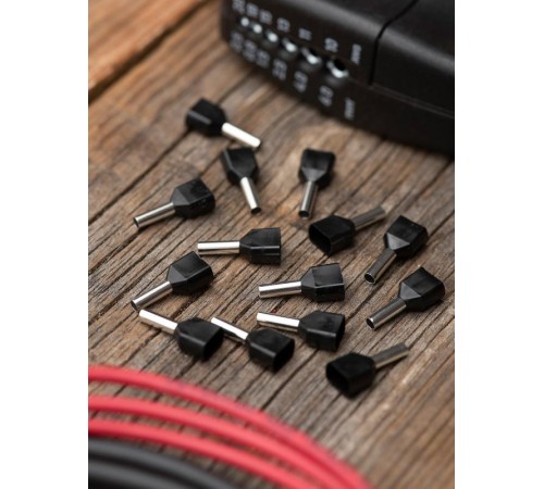 Наконечник штыревой втулочный изолированный НШвИ(2) 1,5-8 (50шт.) EKF PROxima  nhvi2-1.5-8  EKF