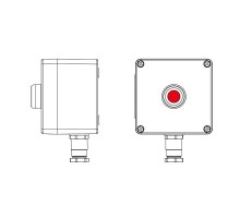 Взрывозащищенный пост управления из полиэстера CPE-P-03-(1xP1R(11))-1xKH2MHK(C)1Ex d e IIC Т5 Gb / Ex tb IIIC T95°C Db IP66/КЗ  2231.031.22.1214  DK