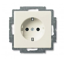 ABB Basic 55 Сл. кость Розеткас/з 16А 250В, с винтовыми клеммами  2011-0-6154   2CKA002011A6154  ABB