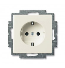 ABB Basic 55 Сл. кость Розеткас/з 16А 250В, с винтовыми клеммами  2011-0-6154   2CKA002011A6154  ABB