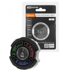 Панель "Не беспокоить"/"Уборка" 16А 250В агат, "Байкал"   SQ1819-0252  TDM