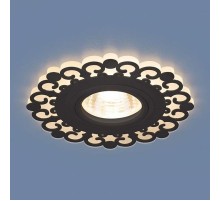 Светильник точечный встраиваемый 2196 MR16 BK черный  a037230  Elektrostandard