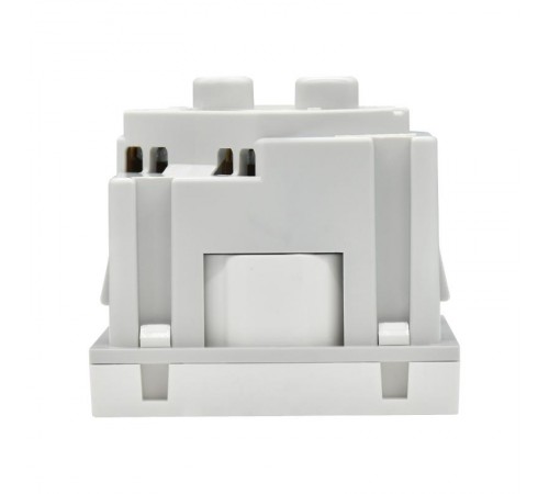 PRIMER РКС-20-30-П-45 Розетка 45град з/к з/ш в/з белая  PR-KK40D-RSZH-2-2-45-K01  IEK