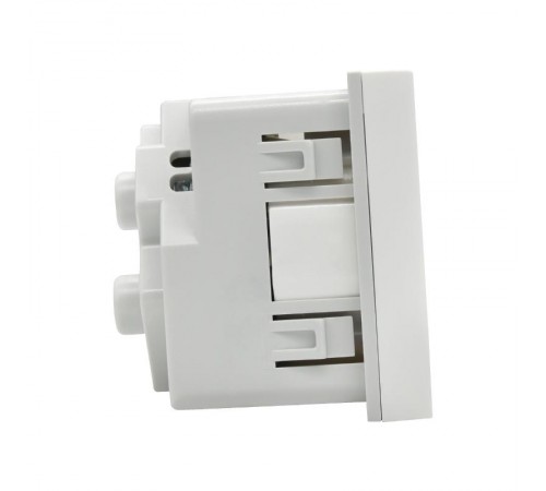 PRIMER РКС-20-30-П-45 Розетка 45град з/к з/ш в/з белая  PR-KK40D-RSZH-2-2-45-K01  IEK