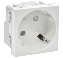 PRIMER РКС-20-30-П-45 Розетка 45град з/к з/ш в/з белая  PR-KK40D-RSZH-2-2-45-K01  IEK