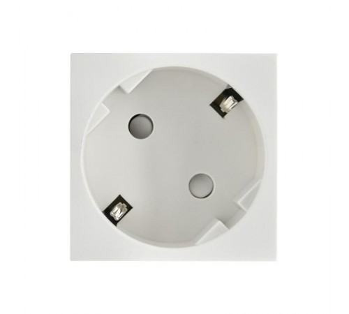 PRIMER РКС-20-30-П-45 Розетка 45град з/к з/ш в/з белая  PR-KK40D-RSZH-2-2-45-K01  IEK