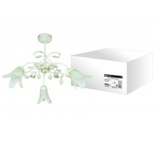 Люстра НСБ 08-02 Луиза 3х40Вт ЛН Е14 белый с золотом  SQ0370-0015  TDM