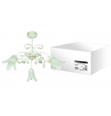 Люстра НСБ 08-02 Луиза 3х40Вт ЛН Е14 белый с золотом  SQ0370-0015  TDM