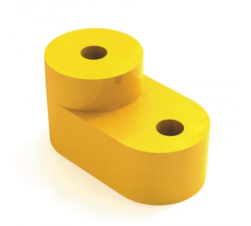 Изолятор угловой для установки нулевой шины  32254DEK  DEKraft