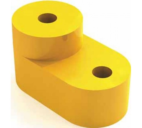 Изолятор угловой для установки нулевой шины  32254DEK  DEKraft