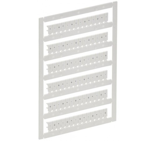 ARMAFIX Маркер для CTS/CP 2,5мм2 с символами "+; -; заземление"  AF-CT10D-M-D25-23  IEK (ИЭК)