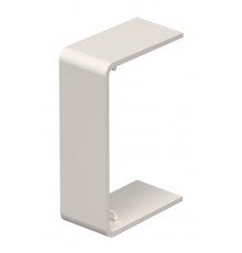 Стыковая накладка кабельного канала WDK 40x110 мм (ПВХ,кремовый) (WDK HS40110CW)  6193588  OBO Bettermann