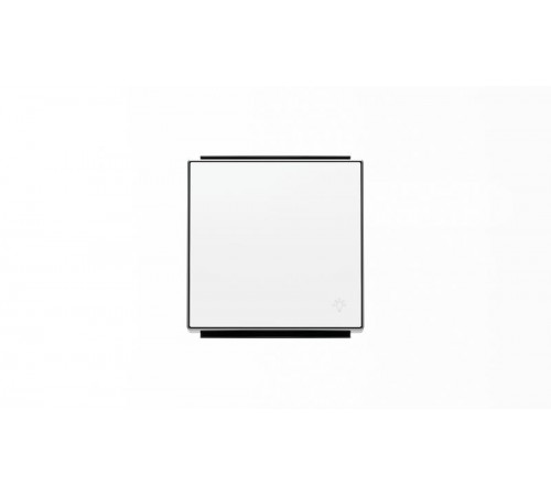 Клавиша для 1-клавишных выключателей/переключателей/кнопок с символом СВЕТ, серия SKY, цвет альпийский белый2CLA850420A1101 ABB